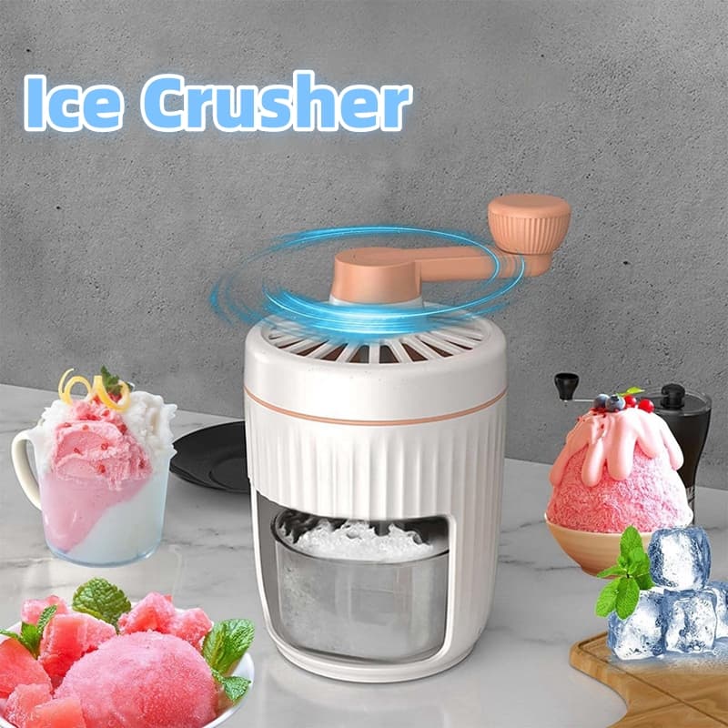 The SnowDaze Snow Maker — Hand-Crank Shaved Ice & Snow Cone Machine 6